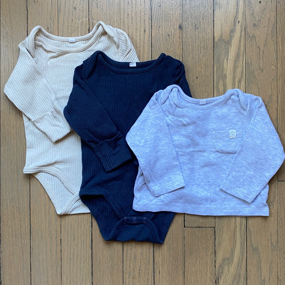 MORI Long-Sleeve Set Sz 3-6M